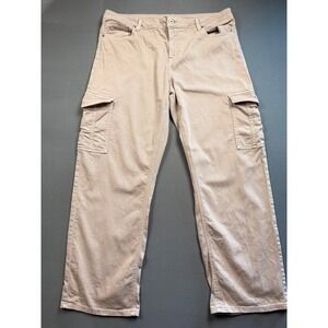 Edgely‎ Women's Pink Cargo Pants Size 18 Casual Utility Straight Leg